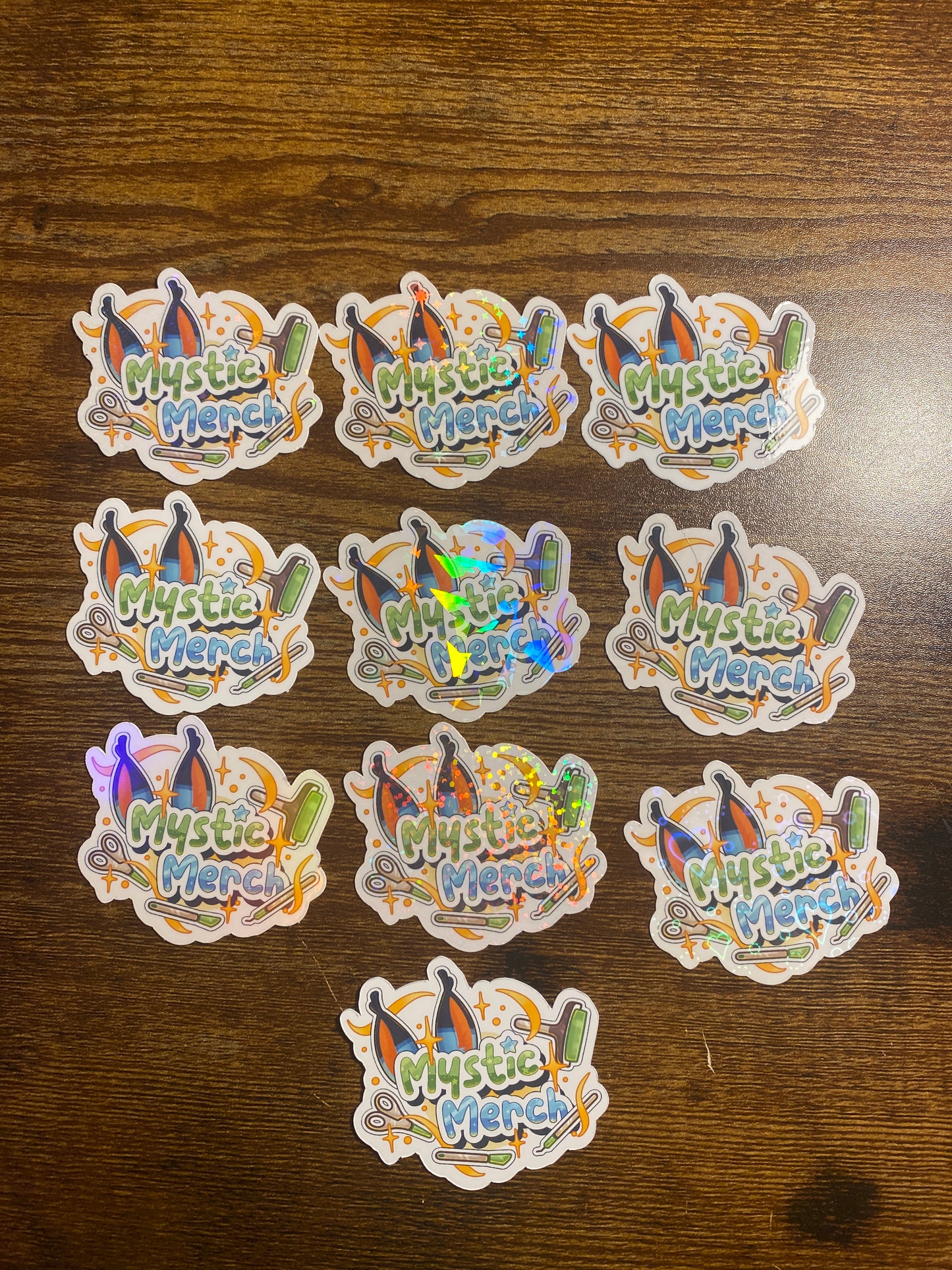 Aufkleber Musterpaket