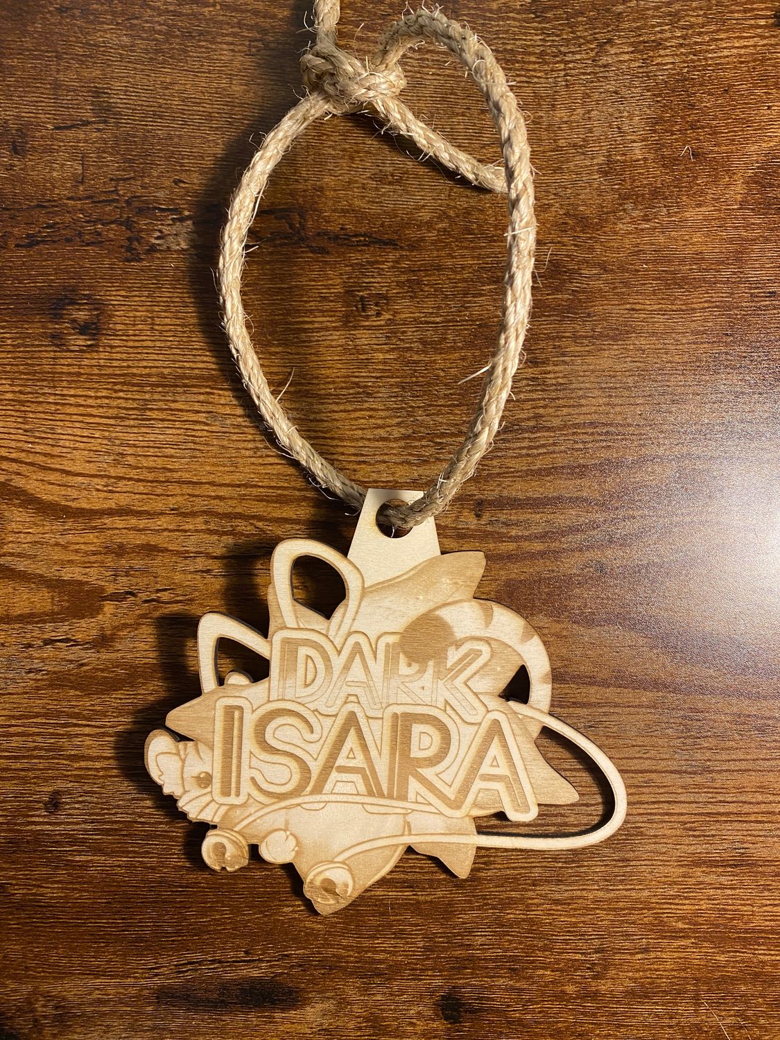 Logo aus Holz