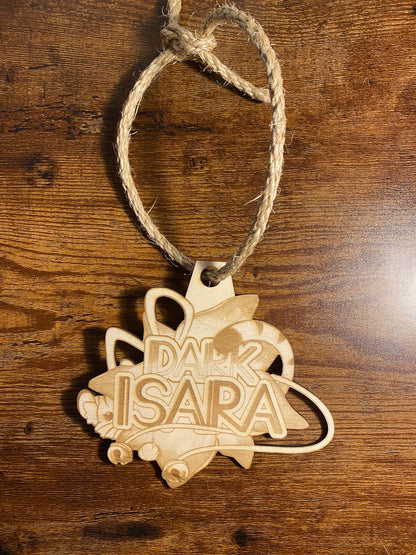 Logo aus Holz
