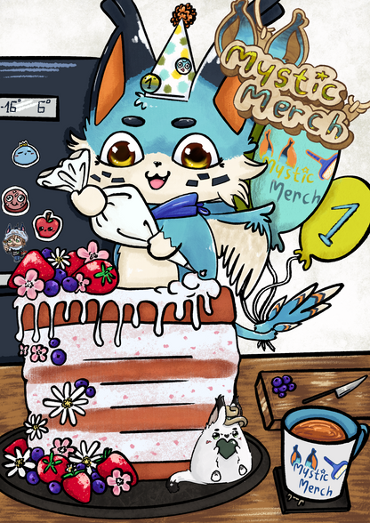 Ringbuch Jubiläumsversion 1 Jahr mysticmerch