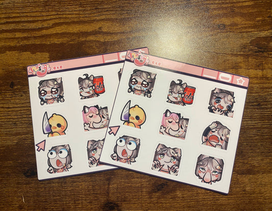 Stickersheet 25x17cm